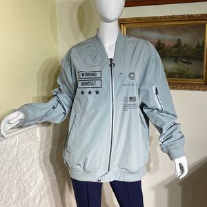 Monat Gear Varsity Zip Up Bomber Jacket Unisex